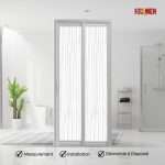 Aluminium Slide & Swing Toilet Door