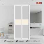 Aluminium Slide & Swing Toilet Door