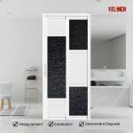 Aluminium Slide & Swing Toilet Door