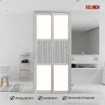 Aluminium Slide & Swing Toilet Door