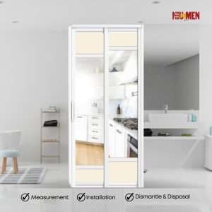 Aluminium Slide & Swing Glass Door