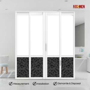 Aluminium Slide & Swing Glass Door