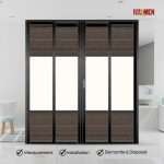 Aluminium Slide & Swing Glass Door