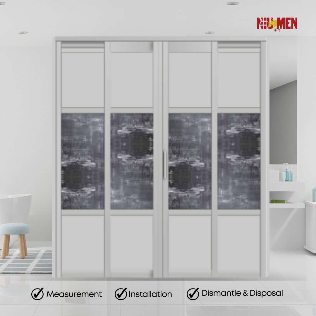 Aluminium Slide & Swing Glass Door