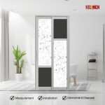 Aluminium Slide & Swing Toilet Door